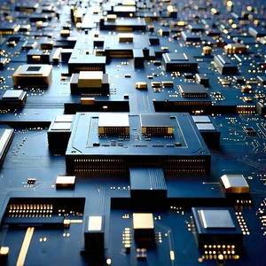 Close-up of sensor array