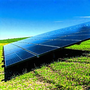 Tech Landscape Photography: Innovative Renewable Energy Design With Large Solar