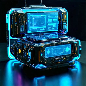 Innovative Communication Tool Design With Futuristic Computer