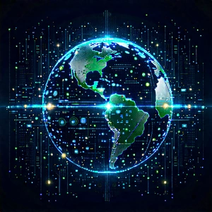 Big Data Visualization With Blue Green
