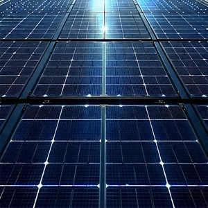 Solar Panel With Holographic Projection With Large Solar