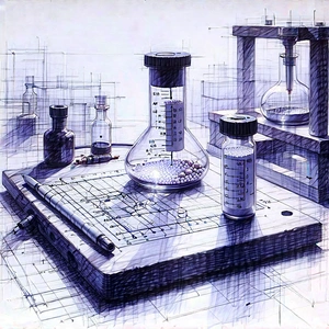 Healthcare Technology In Manufacturing Facility With Image