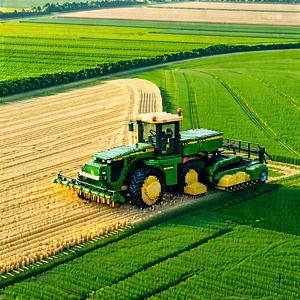 Agricultural Technology In Field Deployment With Large Green