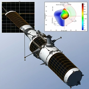 spacecraft shown computer-generated