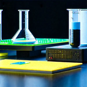 Educational Technology In (modern:1.34) Laboratory With Table Variety