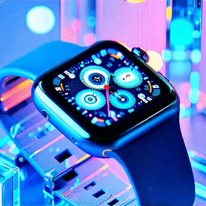 Tech Lithograph: Smart watch with holographic display