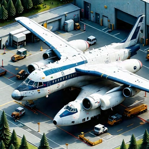 Aerospace Technology In Field Deployment With Image, There