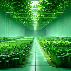 Agricultural Technology In Research Center With Image, There