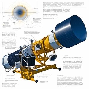 diagram spacecraft, specifically solar sail