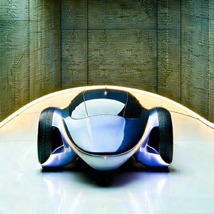 Innovative Electric Vehicle Design With Futuristic-looking Car,