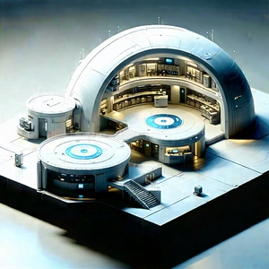 (futuristic:1.12) research laboratory