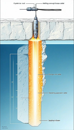 A Large, Bright Orange Light Is Coming Out Of A Hole In The Side Of A Rock