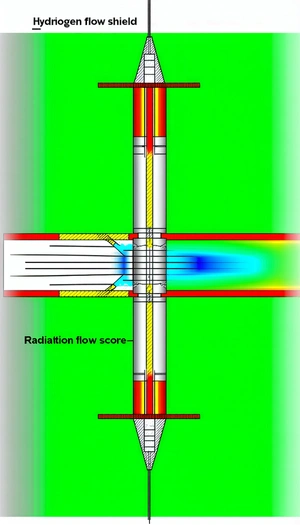 A Green Background With A Red Line Running Through It