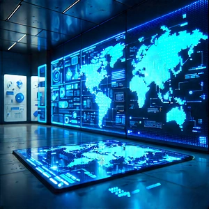 Healthcare technology in (design:1.2) studio