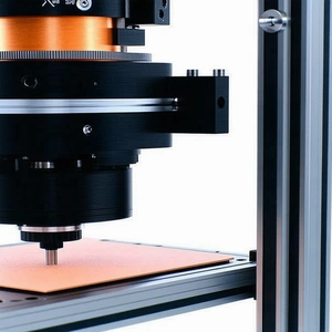 black orange device, possibly microscope