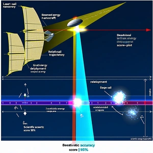 The Image Is A Diagram Showing The Trajectory Of A Spacecraft
