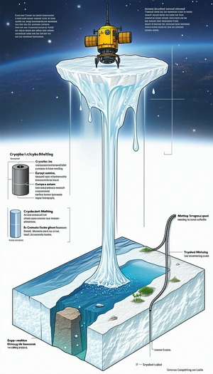 The Image Is A Diagram Showing The Process Of Cryogenic Cooling