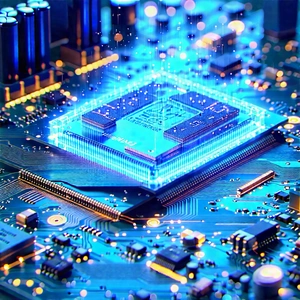 Circuit board with holographic projection