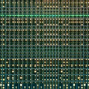Tech Advertising Photography: Close-up of sensor array