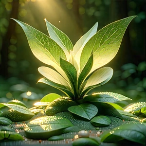 Abstract Nature Photography: Conceptual representation of unity