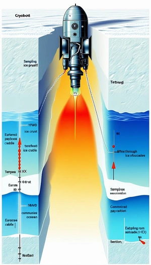 A Diagram Of A Submarine, With A Focus On The Submarine's Propulsion System