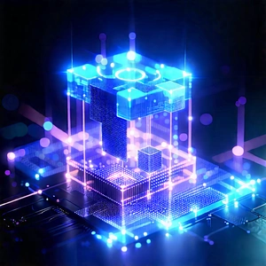 Blockchain Network Visualization With Three-dimensional Blue