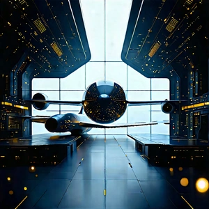 Aerospace Technology In Research Center With Image, There