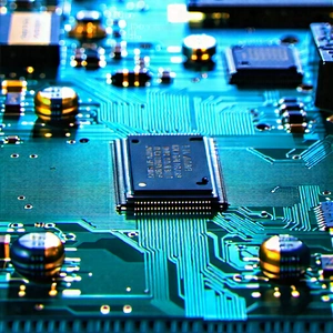 Circuit board with holographic projection