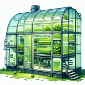 The Image Is A Cartoon Drawing Of A Large Building With Many Windows