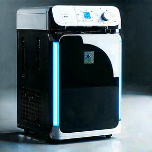Innovative Smart Appliance Design With Black White