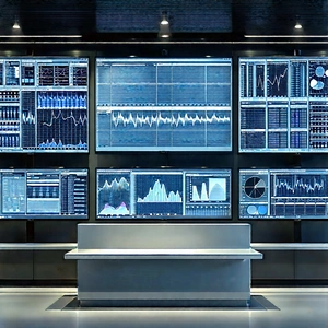 Entertainment Technology In Manufacturing Facility With Large Room