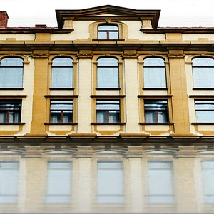 Urban Architectural Photography: Historic (building:1.17) with artistic facade