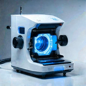 Innovative Medical Technology Design With Small, White,