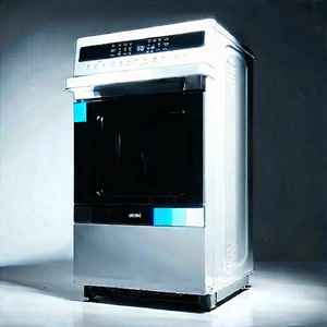 Innovative Smart Appliance Design With White Microwave