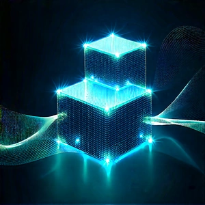 Blockchain Network Visualization With Three-dimensional Blue