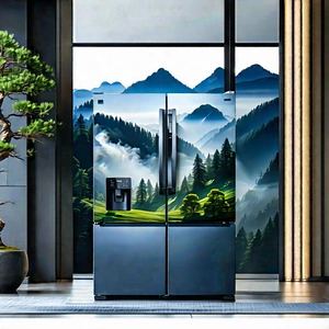 Innovative Smart Appliance Design With Large, Modern