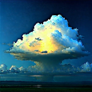 Cloud Computing Visualization With Large, Cloudy,
