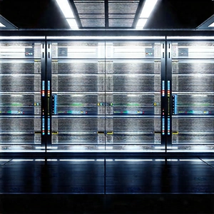 Futuristic Server Room With Image, There