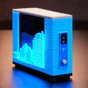 Innovative Smart Appliance Design With Blue Lego