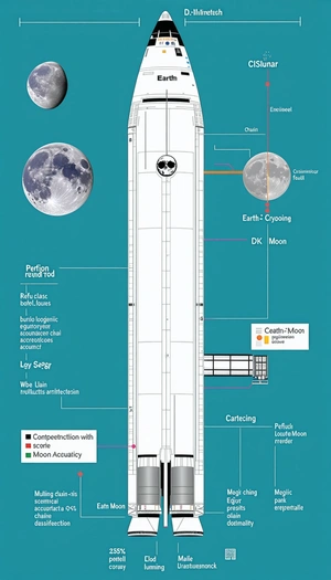 The Image Is A Diagram Showing The Different Parts Of A Space Shuttle