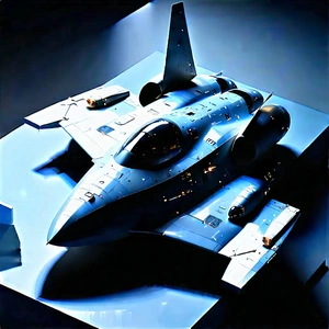 Aerospace technology in (design:1.49) studio