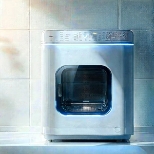 Innovative Smart Appliance Design With White Washing