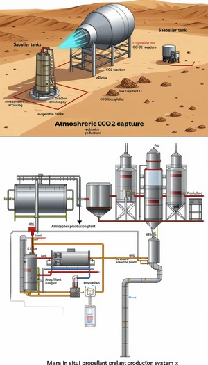 The Image Is A Diagram Showing The Process Of Capturing And Producing Atmospheric Co2