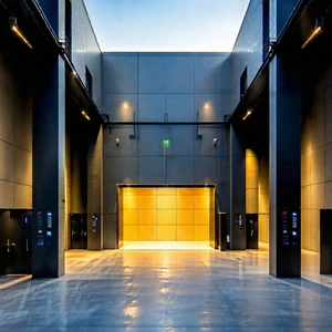 Urban Hdr Photography: Converted Warehouse With Minimalist (design:1.25) With Large, Modern