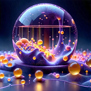 Entertainment technology in (modern:1.27) laboratory
