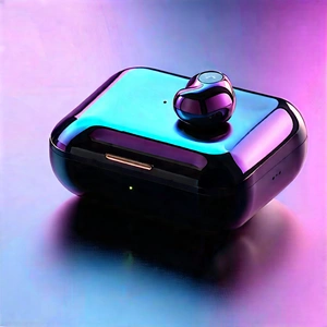 Wireless Earbuds With Streaming Content With Small Electronic