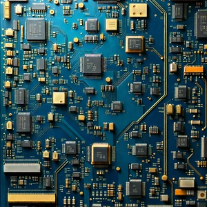 Close-up of sensor array
