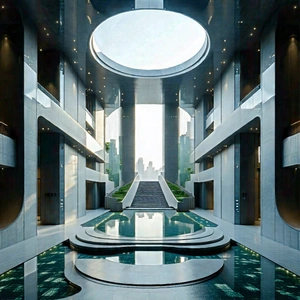 Tech Architectural Photography: Machine Learning Visualization With Image, There