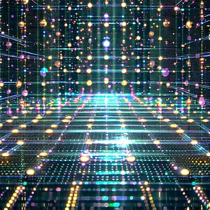 Close-up of sensor array
