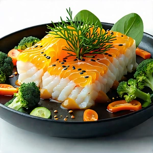 Lifestyle Editorial Photography: Plant-based Dish Prepared With Organic Components With Plate Filled